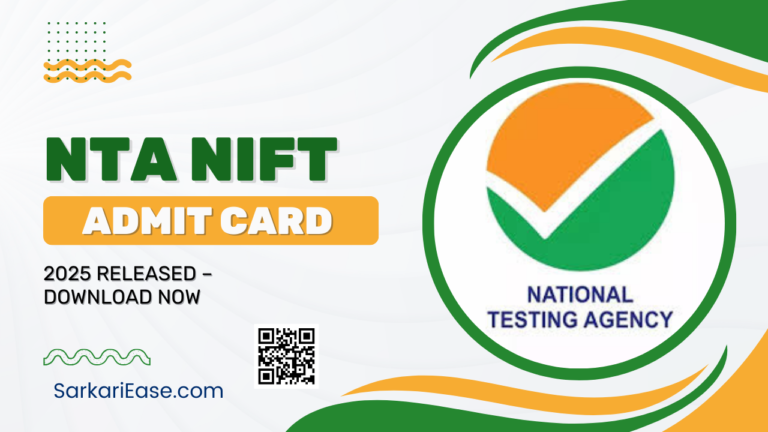 NTA NIFT Admit Card Download