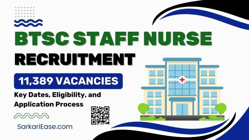 Bihar BTSC Staff Nurse Recruitment 2025