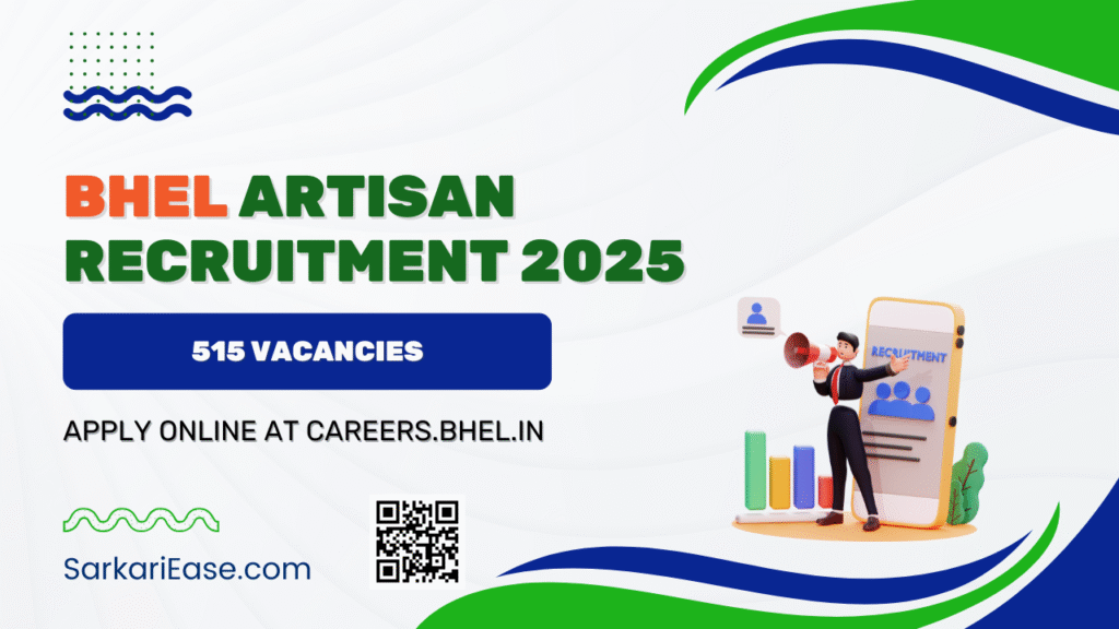 Bhel Artisan Recruitment 2025