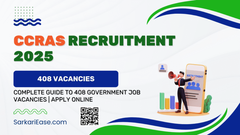 CCRAS Recruitment 2025