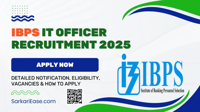 IBPS IT Officer Recruitment 2025