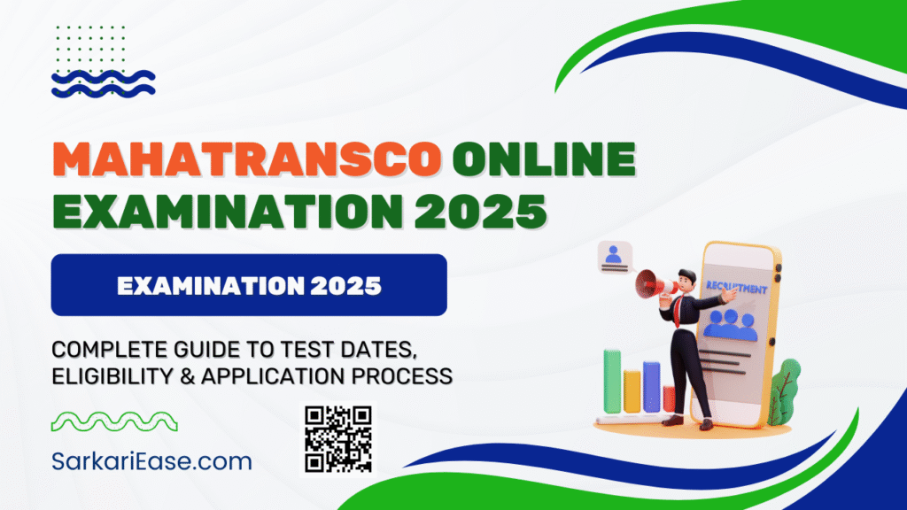 MAHATRANSCO Online Examination 2025