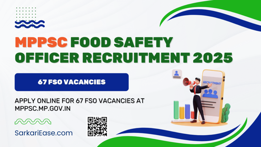 MPPSC Food Safety Officer Recruitment 2025