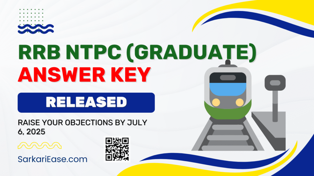 RRB NTPC (Graduate) Answer KEY