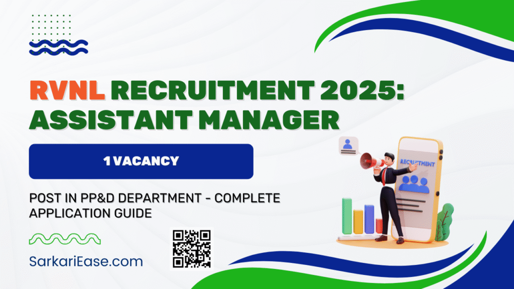 RVNL Recruitment 2025: Assistant Manager