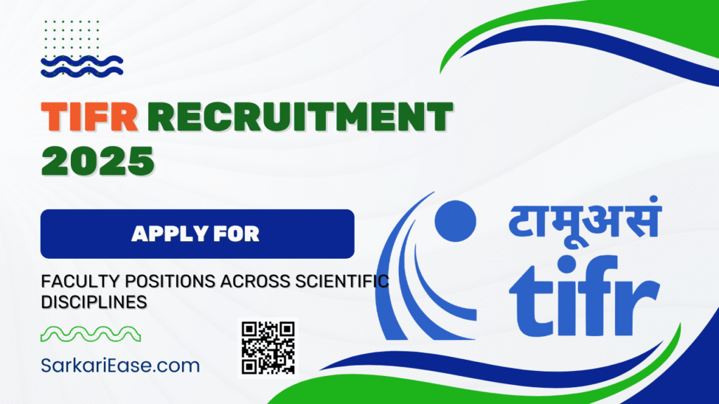 TIFR Recruitment 2025