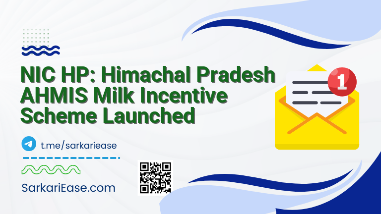 NIC HP: Himachal Pradesh AHMIS Milk Incentive Scheme Launched