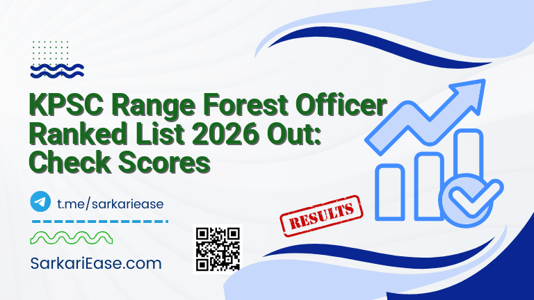 KPSC Range Forest Officer Ranked List 2026 Out: Check Scores