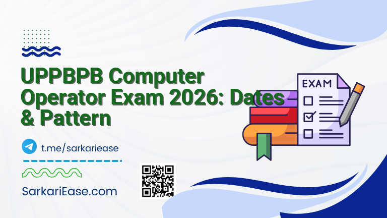 UPPBPB Computer Operator Exam 2026: Dates & Pattern