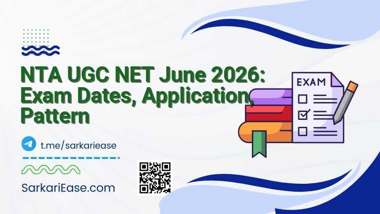NTA UGC NET June 2026: Exam Dates, Application, Pattern